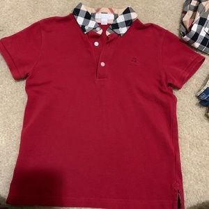 Boys Burberry shirt